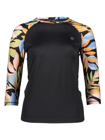 Billabong Koszulka kąpielowa w kolorze czarnym ze wzorem