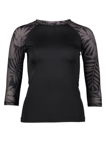 Billabong Badeshirt in Schwarz/ Grau