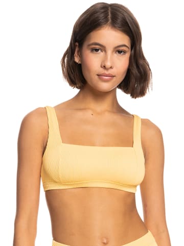 Roxy Biustonosz bikini w kolorze żółtym