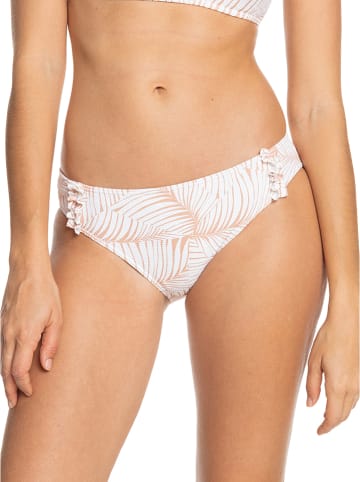 Roxy Bikini-Hose in Weiß/ Orange