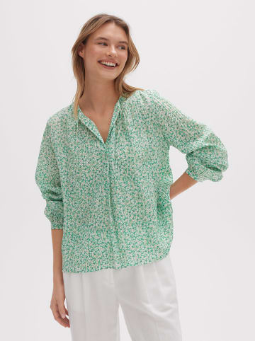 OPUS Blouse lichtgroen