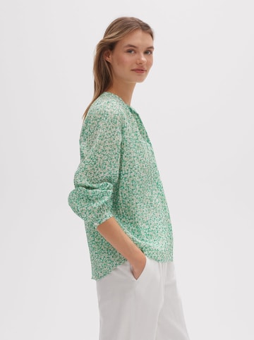 OPUS Blouse lichtgroen