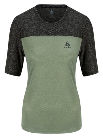 Odlo Fietsshirt "X-Alp Linencool MTB" groen/zwart
