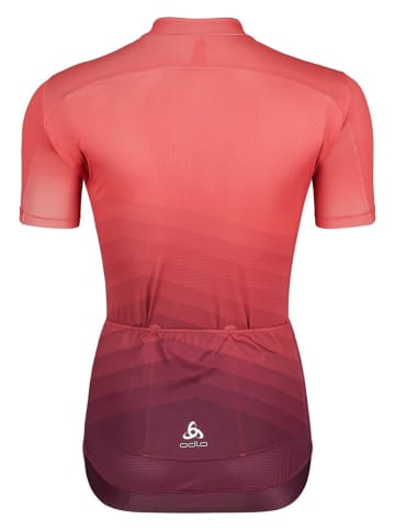 Odlo Koszulka kolarska "Zeroweight Chill-Tec Aero" w kolorze fioletowo-różowym