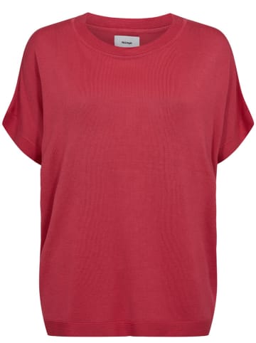NÜMPH Koszulka "Nudarlene" w kolorze czerwonym