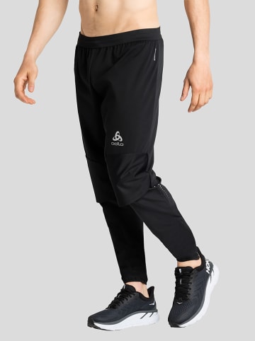 Odlo Spodnie "Zeroweight" w kolorze czarnym do biegania