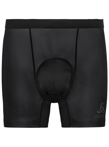 Odlo Fahrradboxershorts "Summer Splash" in Schwarz