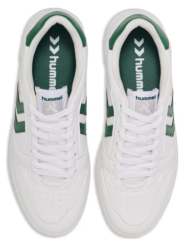Hummel Sneakers "Handball Perfekt" in Weiß/ Grün
