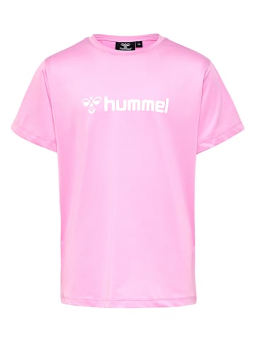 Hummel 2-częściowy zestaw "Plag" w kolorze czarno-różowym