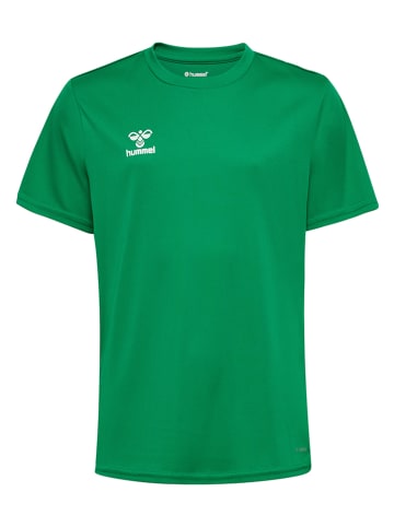 Hummel Koszulka "Essential" w kolorze zielonym