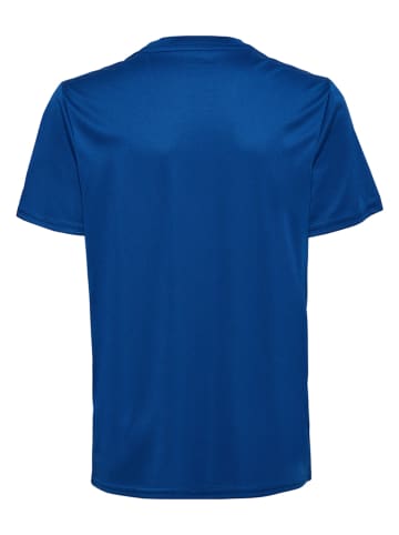 Hummel Koszulka "Essential" w kolorze niebieskim