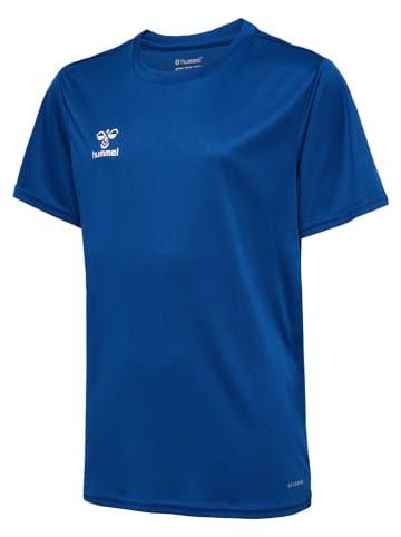 Hummel Koszulka "Essential" w kolorze niebieskim