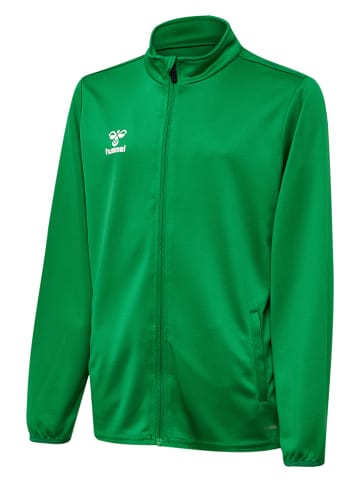 Hummel Trainingsjacke "Track" in Grün