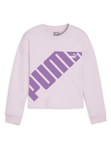 Puma Sweatshirt "Power" in Rosa