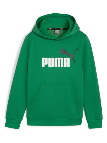 Puma Bluza "ESS+" w kolorze zielonym