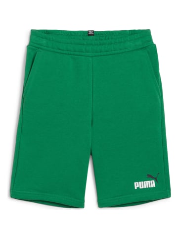 Puma Shorts "ESS+" in Grün