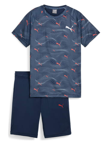 Puma 2-delige outfit "Active Sports" donkerblauw