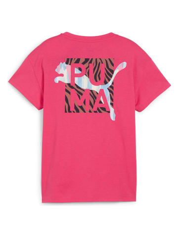 Puma Trainingsshirt "Animal Remix" in Pink
