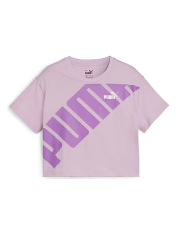 Puma Shirt "Power" in Lila