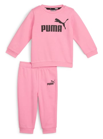 Puma 2-delige outfit "Minicats ESS" lichtroze