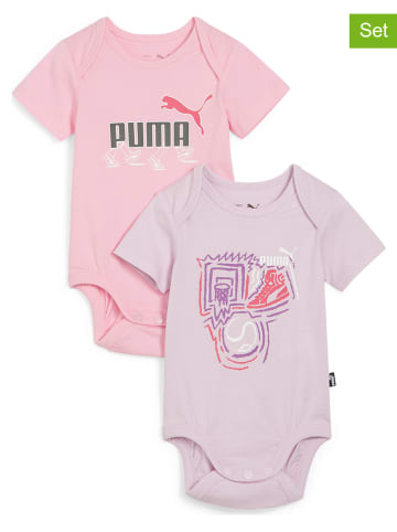 Puma 2er-Set: Body "Minicats" in Rosa