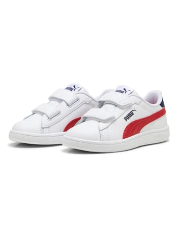 Puma Leren sneakers "Puma Smash 3.0 L V PS" wit/rood