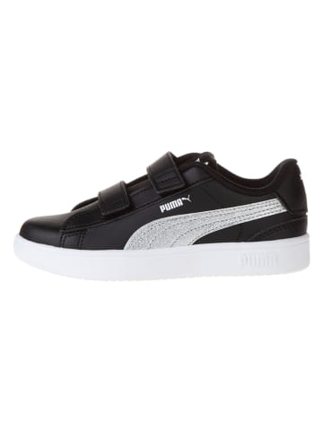 Puma Sneakers "Rickie" in Schwarz/ Weiß