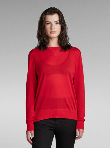 G-Star Sweter w kolorze czerwonym