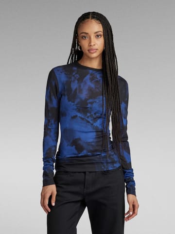 G-Star Longsleeve zwart/blauw