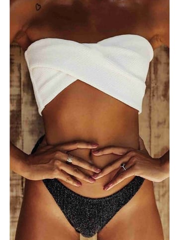 Angelsin Biustonosz bikini w kolorze białym