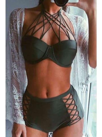 Angelsin Bikini-Hose in Khaki