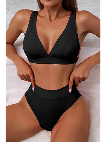 Angelsin Bikini-Oberteil in Schwarz