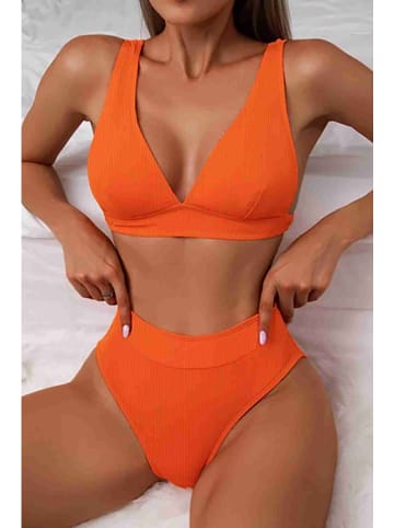 Angelsin Biustonosz bikini w kolorze pomarańczowym