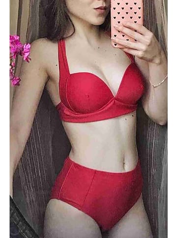 Angelsin Bikini-Hose in Rot