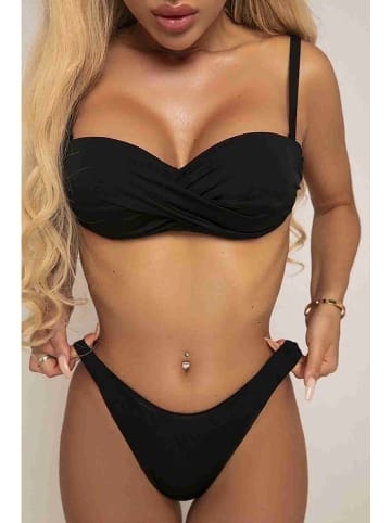 Angelsin Bikini-Hose in Schwarz