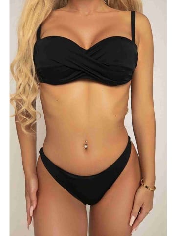 Angelsin Biustonosz bikini w kolorze czarnym