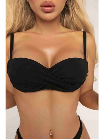 Angelsin Biustonosz bikini w kolorze czarnym