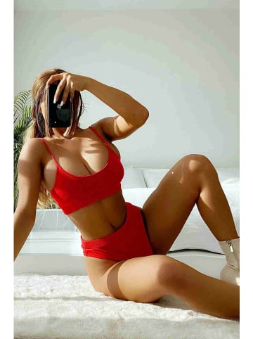 Angelsin Bikini w kolorze czerwonym