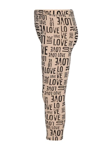 lovetti Leggings in Beige/ Schwarz