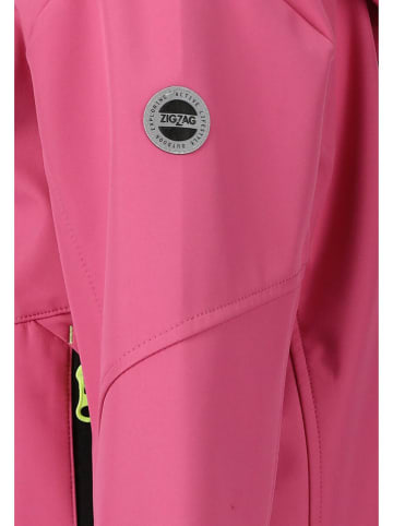 Zigzag Softshelljacke "Troy W-PRO 8000" in Pink