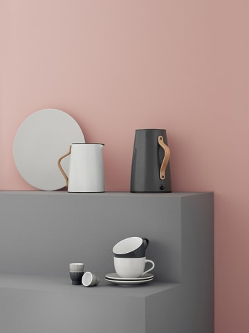 Stelton Wasserkocher "Emma" in Grau - 1,2 l