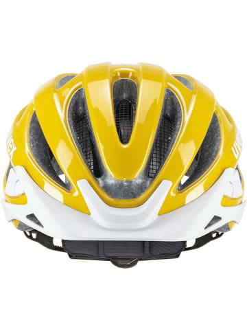 Uvex Kask rowerowy "True" w kolorze żółtym