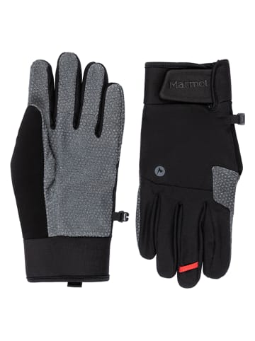 Marmot Funktionsfingerhandschuhe "XT" in Schwarz/ Grau