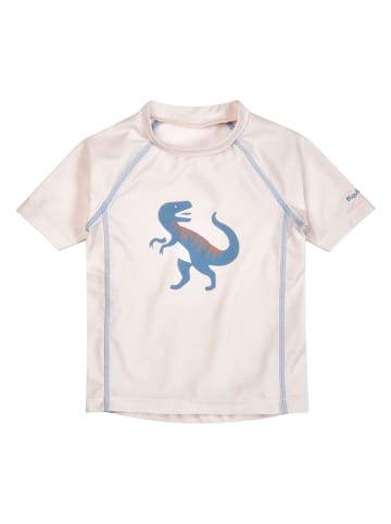 Playshoes Koszulka kąpielowa "Dino" w kolorze kremowym