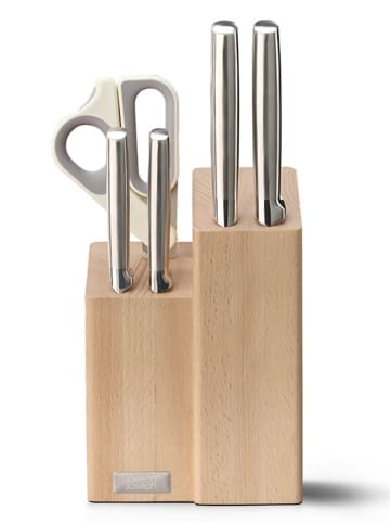 JosephJoseph 6-delig messenblokset naturel/zilverkleurig