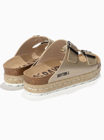 BAYTON Slippers "Alcee" goudkleurig