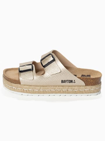BAYTON Slippers "Alcee" goudkleurig