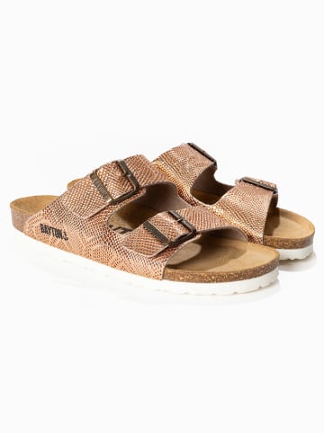 BAYTON Slippers "Atlas" goudkleurig