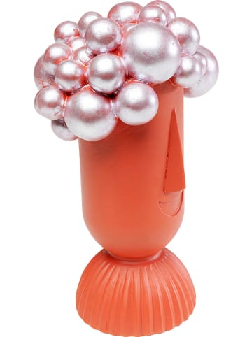 Kare Decoratief figuur "Hairstyle" rood - (H)24 x Ø 15,3 cm