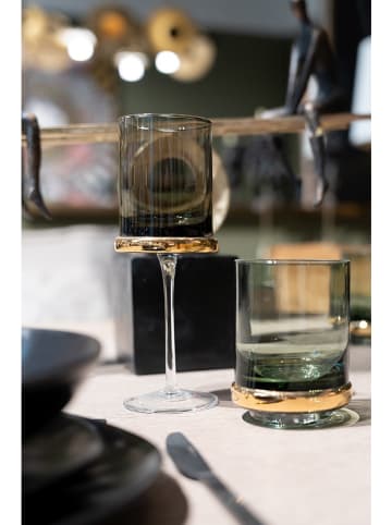Kare 4er-Set: Wasserglas "Innocent" in Grün - (H)11,5 x Ø 8,8 cm